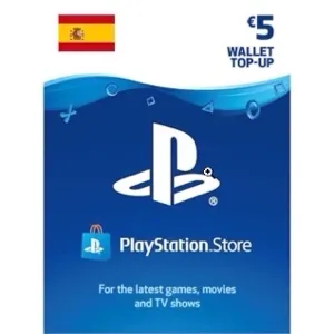€5.00 PlayStation Store [SPAIN] 𝐀𝐔𝐓𝐎 𝐃𝐄𝐋𝐈𝐕𝐄𝐑𝐘 ✔