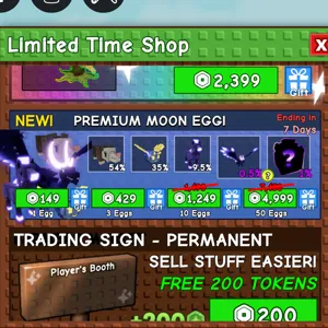 50x PREMIUM MOON EGG GAG