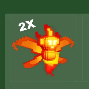 2X Fire Wisp