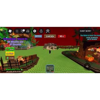 Huge Wolf 3.13 Grow a Garden