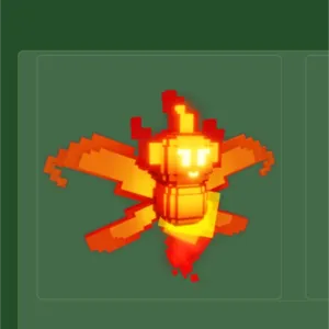 Fire Wisp Grow a garden