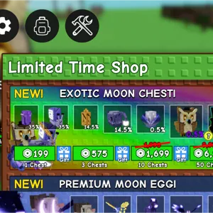 50x EXOTIC MOON CHEST