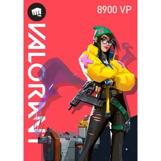 Valorant 8900 VP TRY 
