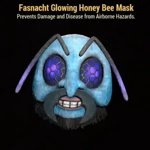 glowing honey bee mask