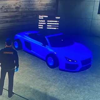 modded car rare color F1