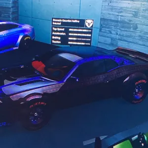 modded car hellcat