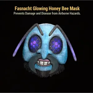 glowing honeybee mask