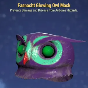 glowing owl mask