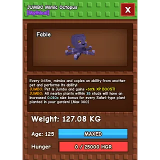 Colossal Mimic 127.08kg