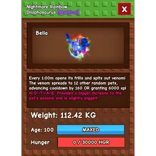 Rbh Colossal Dilo 112kg+