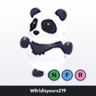 Adopt Me Neon Fly Ride Giant Panda (NFR) - Full Grown - Fast Trade