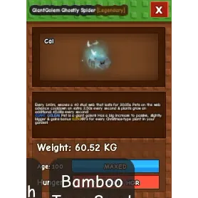 [RUSH SELL] Ghostly Hatched Spider / GHS 60KG+