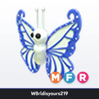 Adopt Me Mega Neon Fly Ride Diamond Butterfly (MFR) - Full Grown - Fast Trade