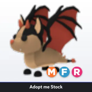 Adopt Me Mega Neon Fly Ride Bat Dragon (MFR) - Full Grown - In Stock - Fast Trade