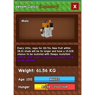 [RUSH SELL] CALICO RARE EXCLUSIVE DLC PET