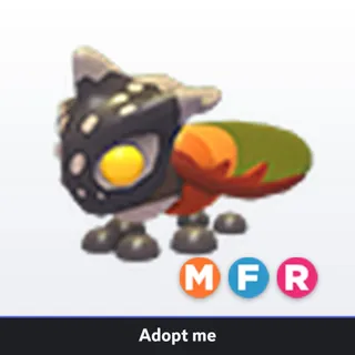 Adopt Me Mega Neon Fly Ride Tri-horned Treehopper (MFR) - Full Grown - Fast Trade