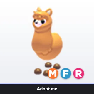 Adopt Me Mega Neon Fly Ride Alpaca (MFR) - Full Grown - Fast Trade