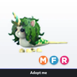 Adopt Me Mega Neon Fly Ride Mermicorn (MFR) - Full Grown - Fast Trade