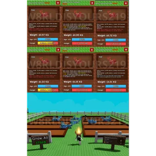 (SPECIAL SALE) 6X BLUE LOBSTER🦞💙  13-61KG 1/100k COLLECTOS PET | GAG | GROW A GARDEN