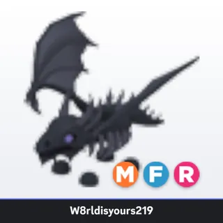 Adopt Me Mega Neon Fly Ride Shadow Dragon (MFR) - Full Grown - Pre-Order - Fast Trade