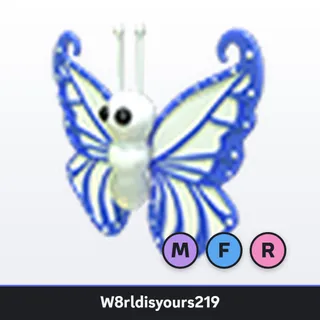 Adopt Me Mega Neon Fly Ride Diamond Butterfly (MFR) - Full Grown - Fast Trade