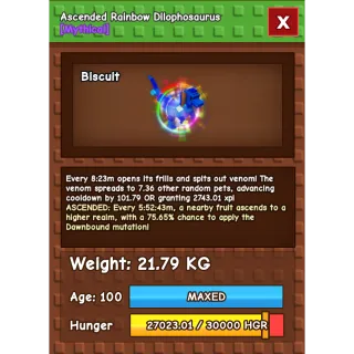 [COLLECTORS ITEM] Rbh Ascended Dilo 21.79kg