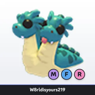 Adopt Me Mega Neon Fly Ride Jekyll Hydra (MFR) - Full Grown - Fast Trade