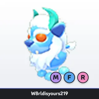 Adopt Me Mega Neon Fly Ride Haetae (MFR) - Full Grown - Fast Trade
