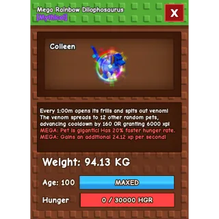 [RUSH SELL] GODLY MEGA RBH DILO 90KG+