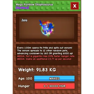 [RUSH SELL] GODLY MEGA RBH DILO 90KG+