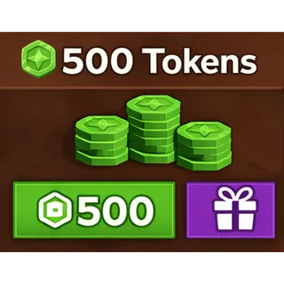 500 Tokens Grow A Garden GAG 🌱 | ⚡ Fast Delivery
