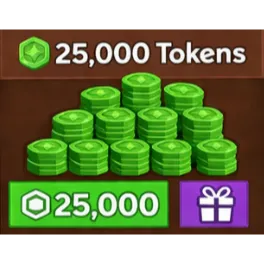 25,000 Tokens Grow A Garden 🌱 | ⚡ Fast Delivery