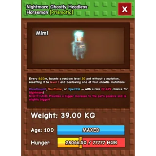 Ghostly Headless Horseman