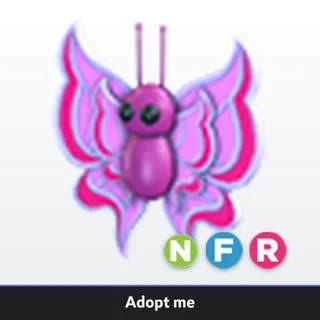 Adopt Me Neon Fly Ride Orchid Butterfly (NFR) - Full Grown - Fast Trade
