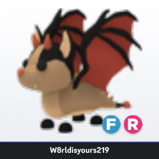 Adopt Me Fly Ride Bat Dragon (FR) - Full Grown - Fast Trade