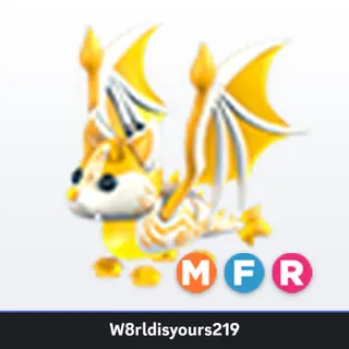 Adopt Me Mega Neon Fly Ride Fairy Bat Dragon (MFR) - Full Grown - Fast Trade