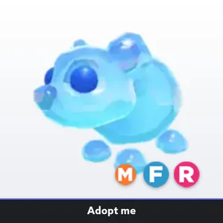 Adopt Me Mega Neon Fly Ride Frostbite Bear (MFR) - Full Grown - Fast Trade