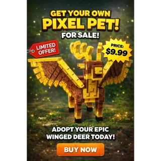 Gilded Peryton Pet 🌟 High Value + Fast Trade | GAG