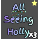 🎄 All Seeing Holly – RARE ASE VARIANT | LIMITED EVENT | GPO 🔥