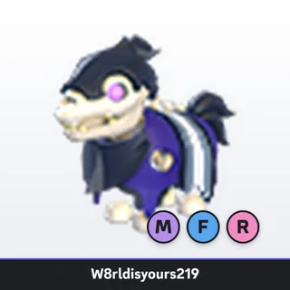 Adopt Me Mega Neon Fly Ride Undead Jousting Horse (MFR) - Full Grown - Fast Trade
