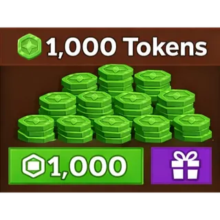 1,000 Tokens Grow A Garden 🌱 | ⚡ Fast Delivery