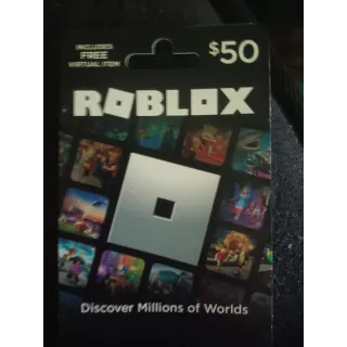Roblox Gift Card $50