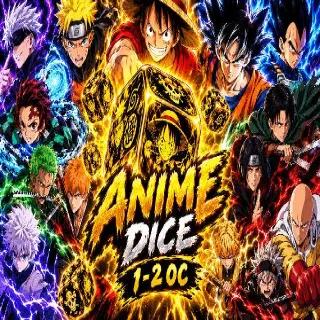 1 in 1-2oc | Raw | Random Unit | Anime Dice
