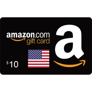 $10.00 Amazon Gift Card US