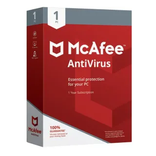 McAfee AntiVirus (2024) 1 Device 1 Year GLOBAL