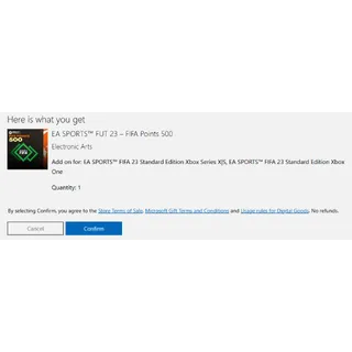 EA SPORTS™ FUT 23 – FIFA Points 500