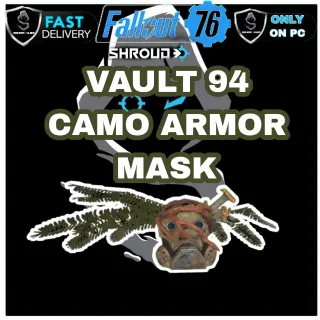 VAULT 94 CAMO ARMOR MASK