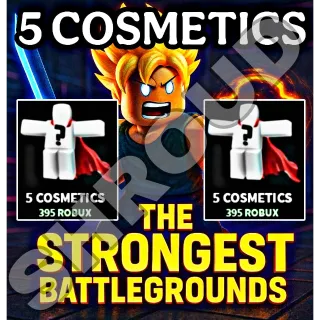 The Strongest Battlegrounds - X5 COSMETICS