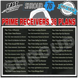 All Prime Receiver 38 Plans Full Pla