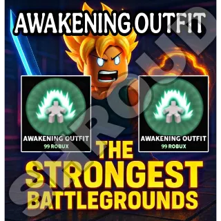 The Strongest Battlegrounds - Awakening Outfit